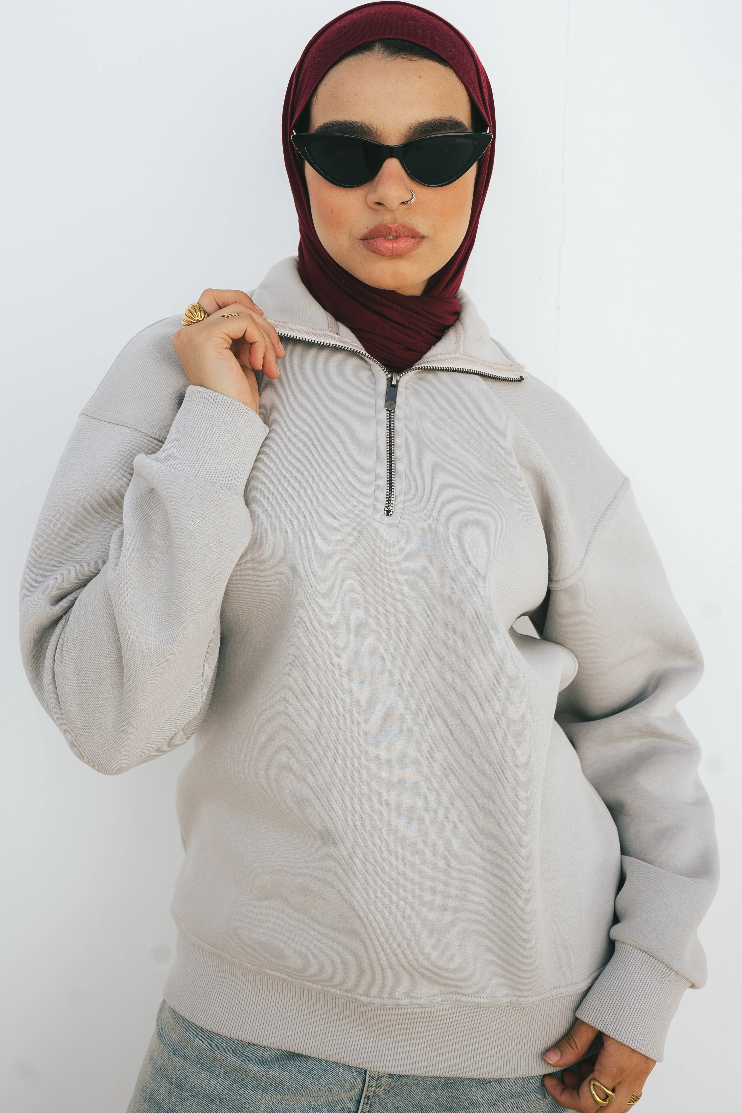 Half-Zip Sweatshirt