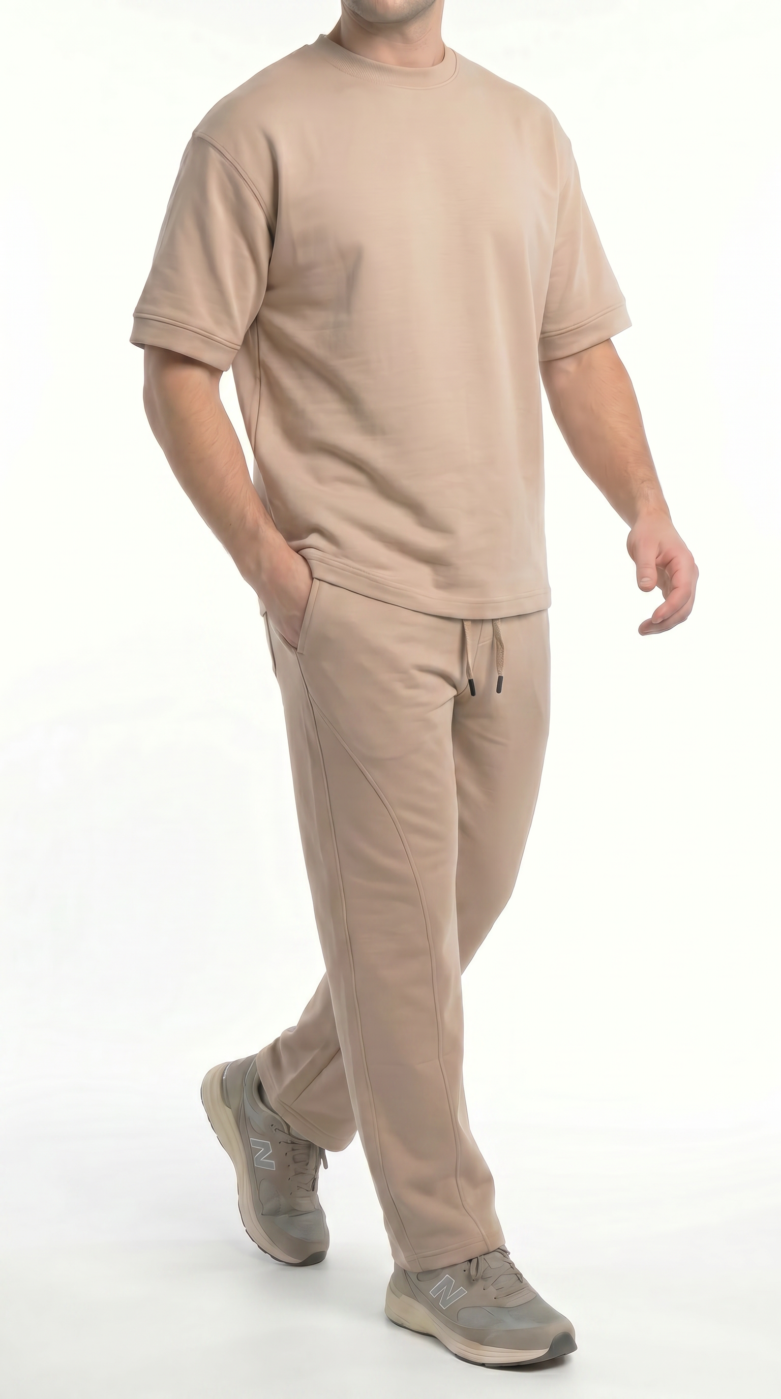 Set Basic Oversize (Beige)