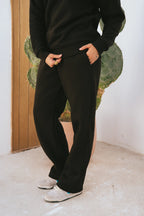 Comfort Sweatpants (Dark Brown)